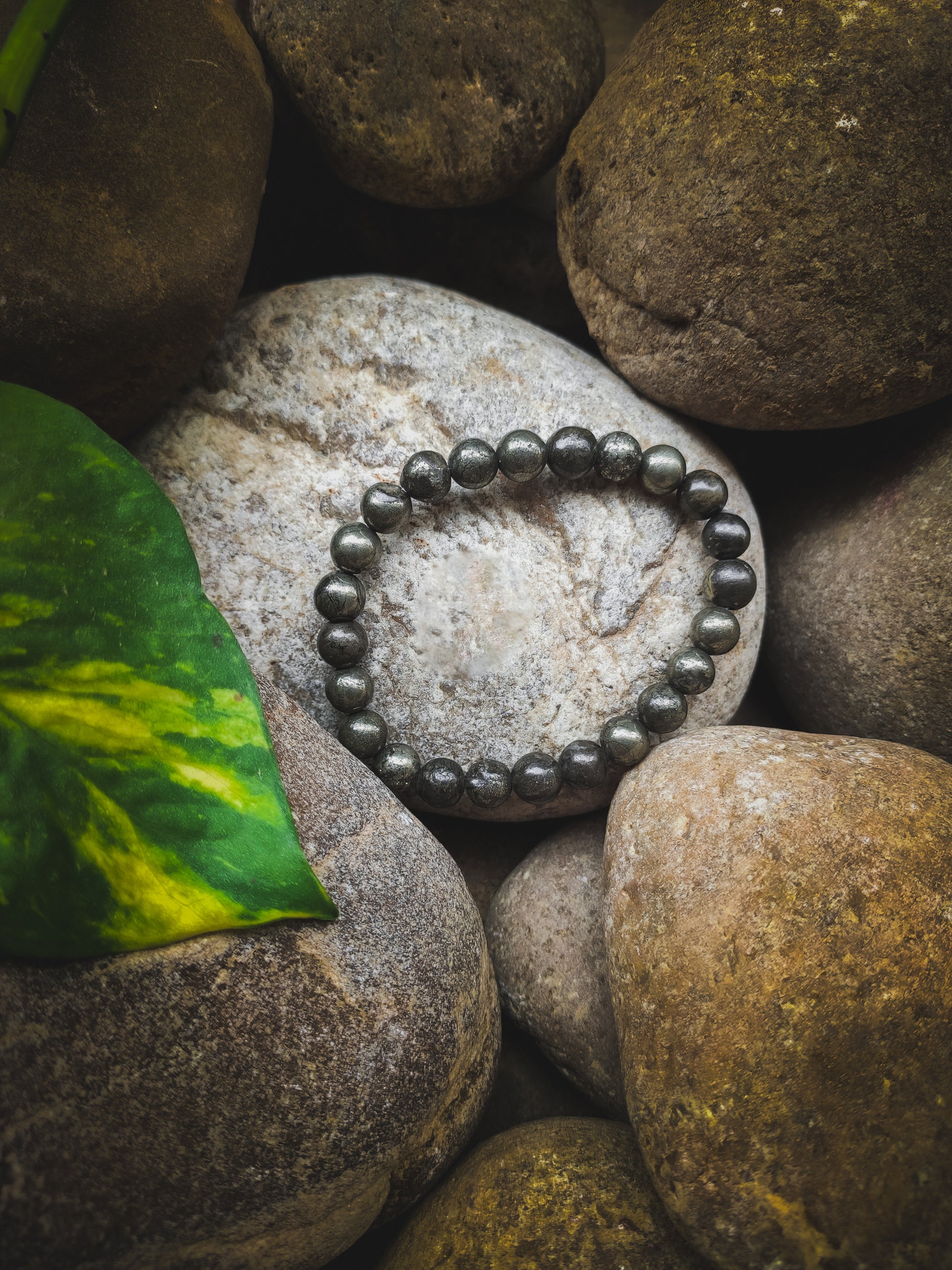 Pyrite Money Magnet Bracelet