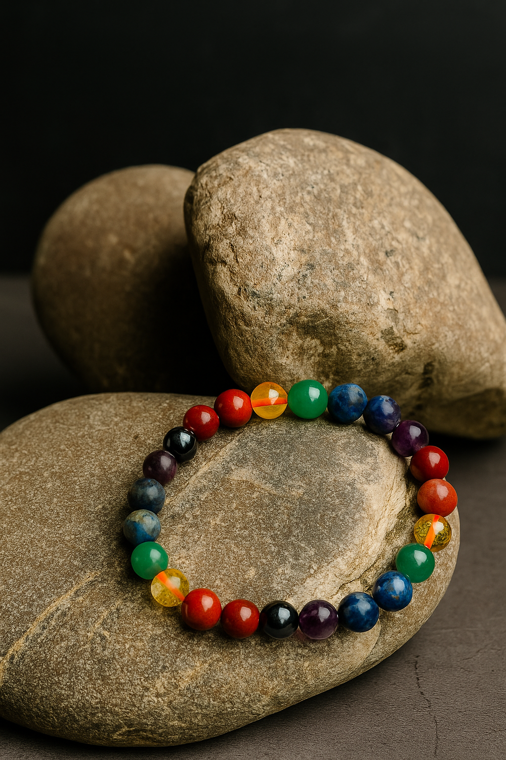 7 Chakra Crystal Wellness Bracelet